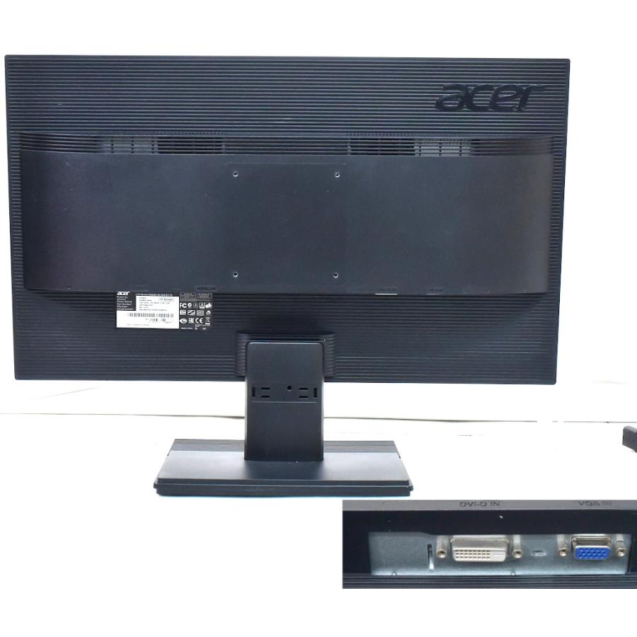acer V246HL 24インチ 非光沢パネル フルHD 1920x1080ドット DVI