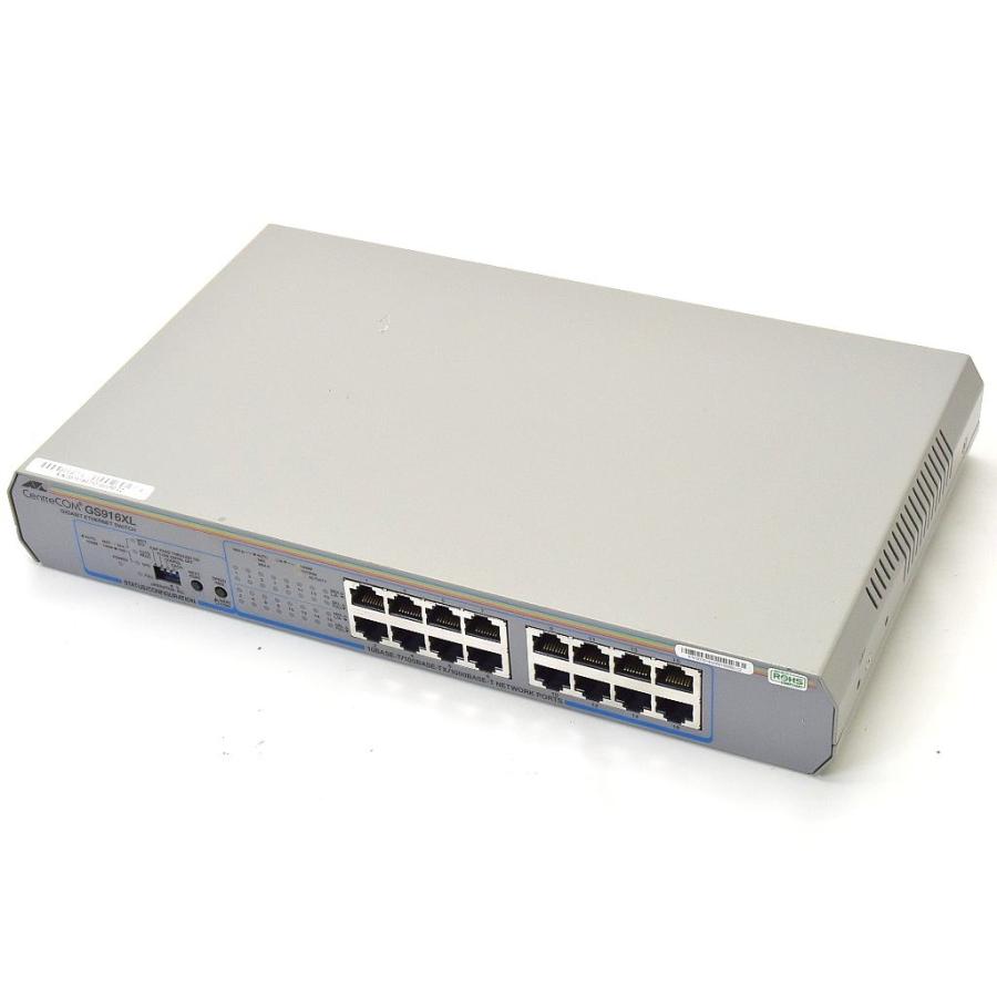 Allied Telesis CentreCOM GS916XL 16ポート 1000BASE-T 省電力