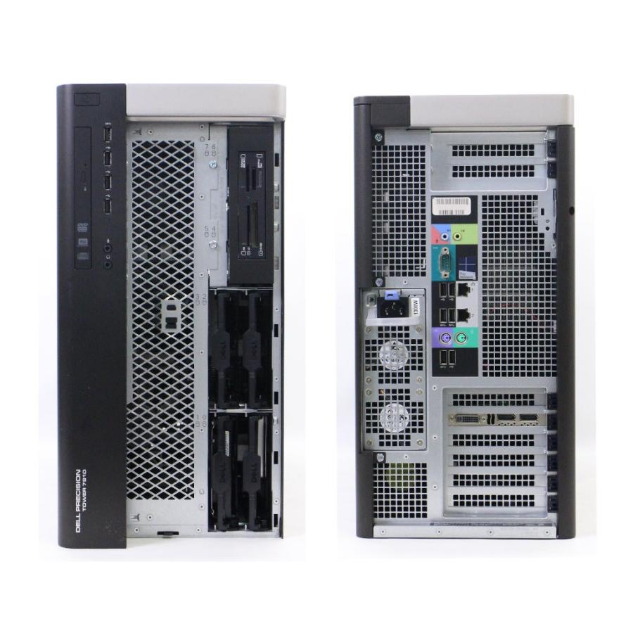 DELL Precision TOWER 7910 Xeon E5 2687W V3 3 1GHz 2 64GB 256GB SSD 2TB 