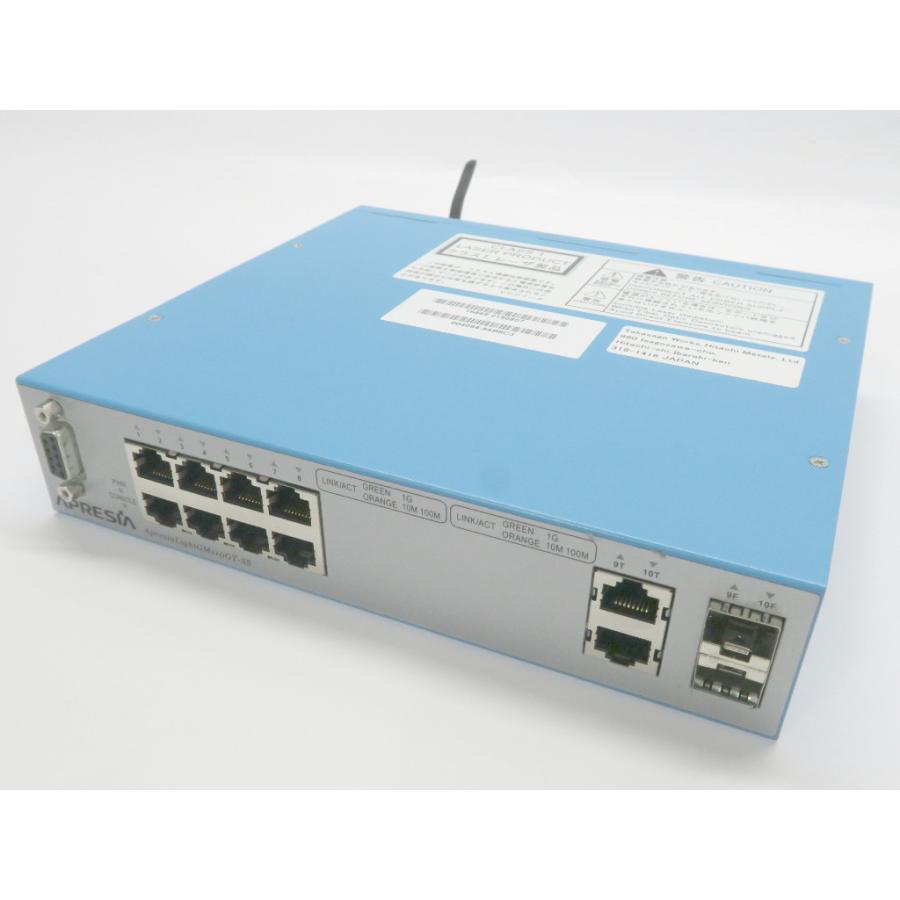 APRESIA (日立電線) ApresiaLight GM110GT-SS 8ポート1000BASE-T APRESIA (日立電線) ApresiaLight GM110GT-SS 8ポート1000BASE-T