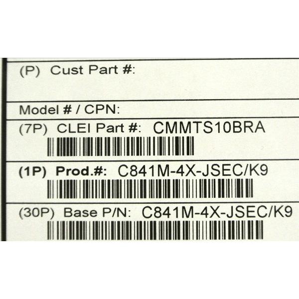 Cisco Cisco 841M Jシリーズ C841M-4X-JSEC/K9 GbE VPN 未使用｜tce-direct｜02