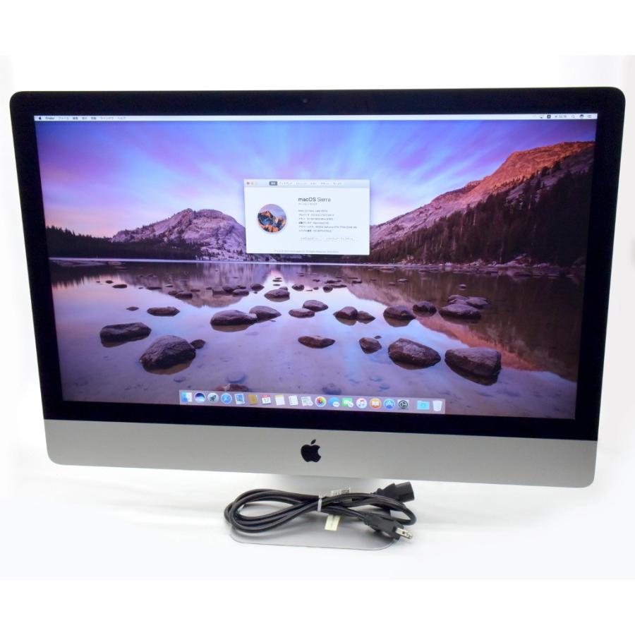 Apple iMac 27インチ Core i7-4771 3.5GHz 16GB 1TB FusionDrive GTX775M macOS Sierra Late 2013