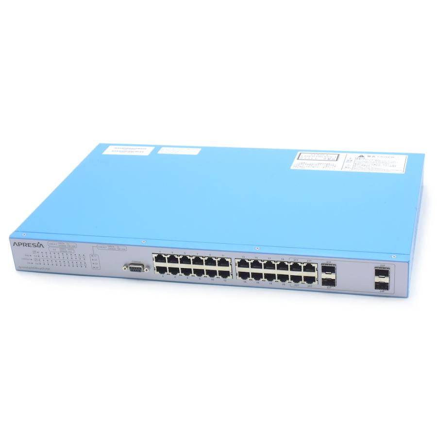 APRESIA APLGM124GTPOE スイッチングハブ e-TREND｜日立電線 APLGM124GTPOE2 [ApresiaLightGM124GT-PoE2