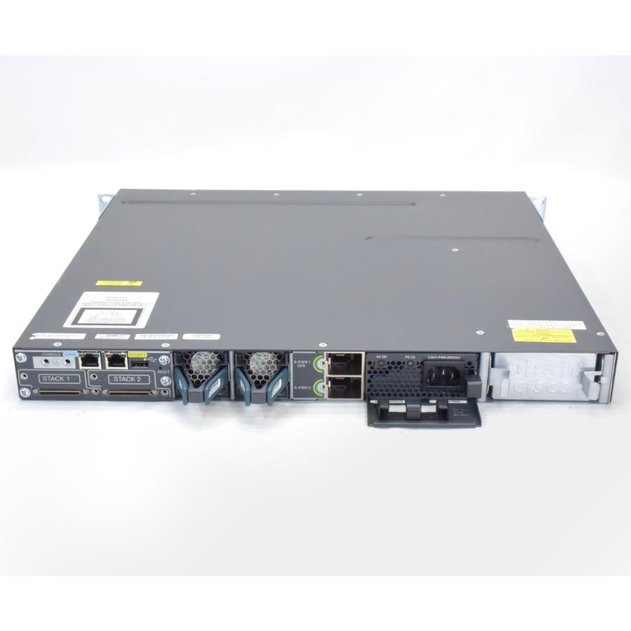 WS-C3750X-24T-L 2台セッ CISCO WS-C3750X-24T-S - Cisco Catalyst 3750X Series 24-Port switc