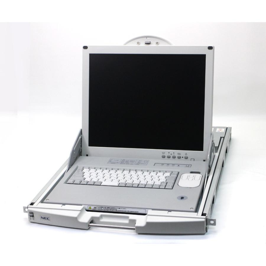 [新品]NEC17インチサーバーコンソール 新品]NEC17インチサーバーコンソール KVMコンソール／ラック