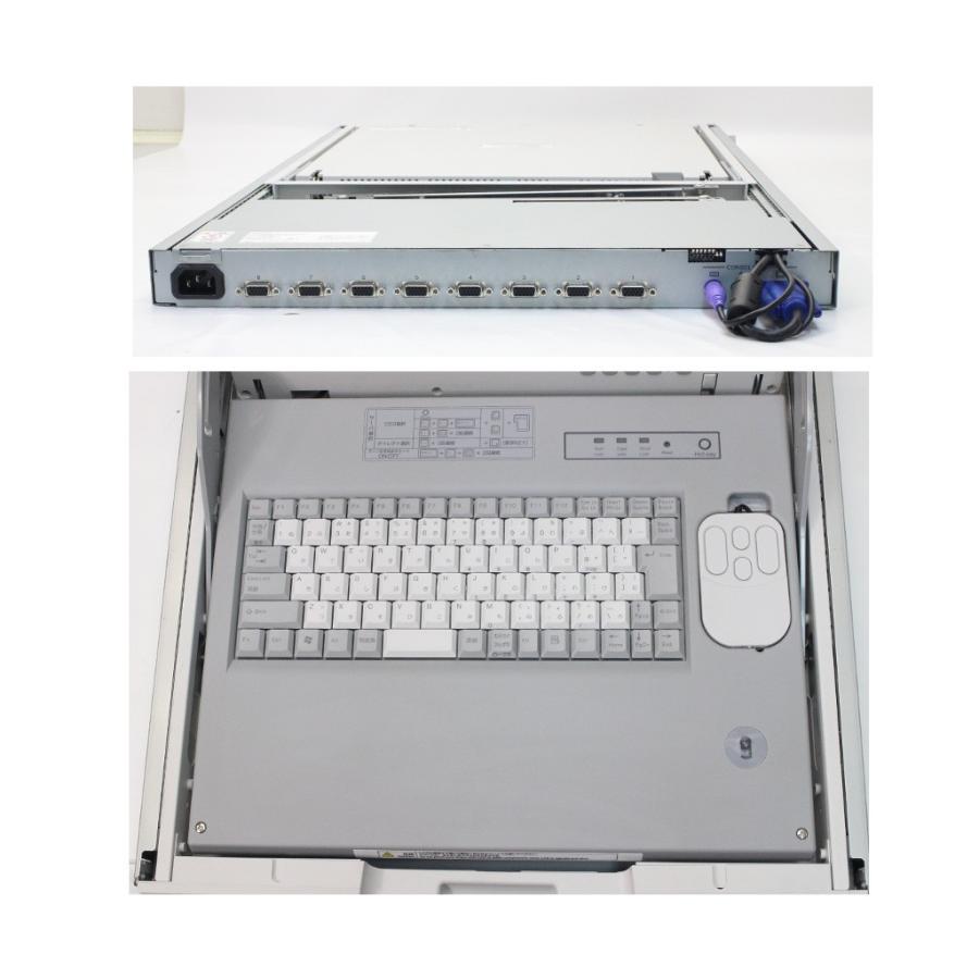 NEC N8143-69 17型LCDコンソールユニット 17インチ 1Uラックマウント