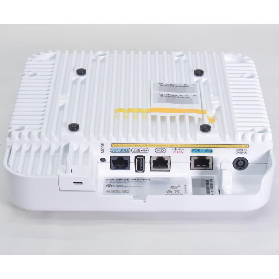 Cisco 2台セット Aironet 3800 AIR-AP3802I-Q-K9 Wi-Fiアクセス Cisco 2台セット Aironet 3800 AIR-AP3802I-Q-K9 Wi-Fiアクセス