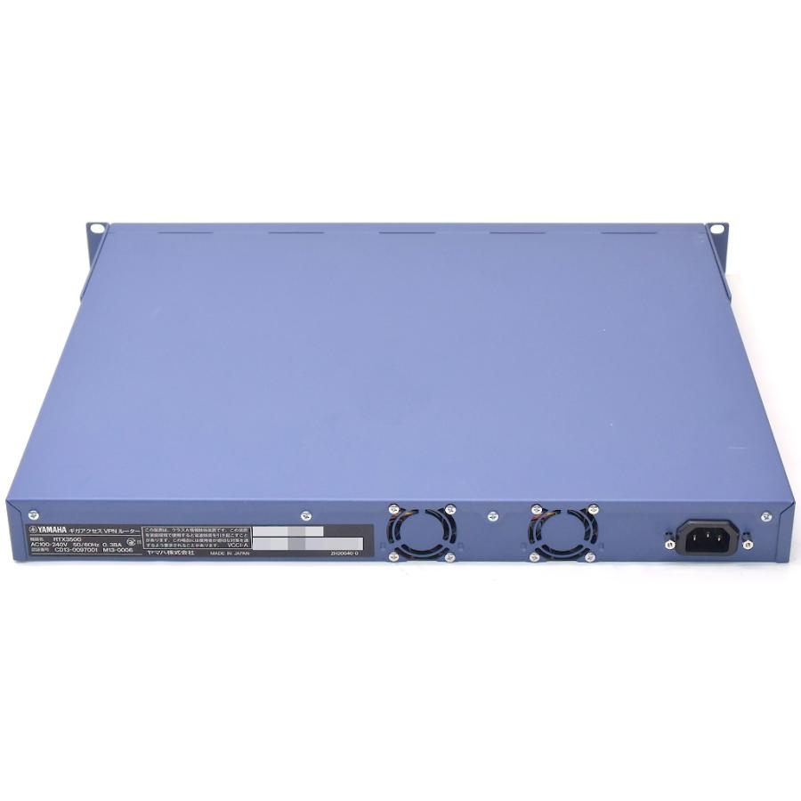 YAMAHA RTX3500 4系統 10ポート 1000BASE-T搭載 VPNルーター Rev