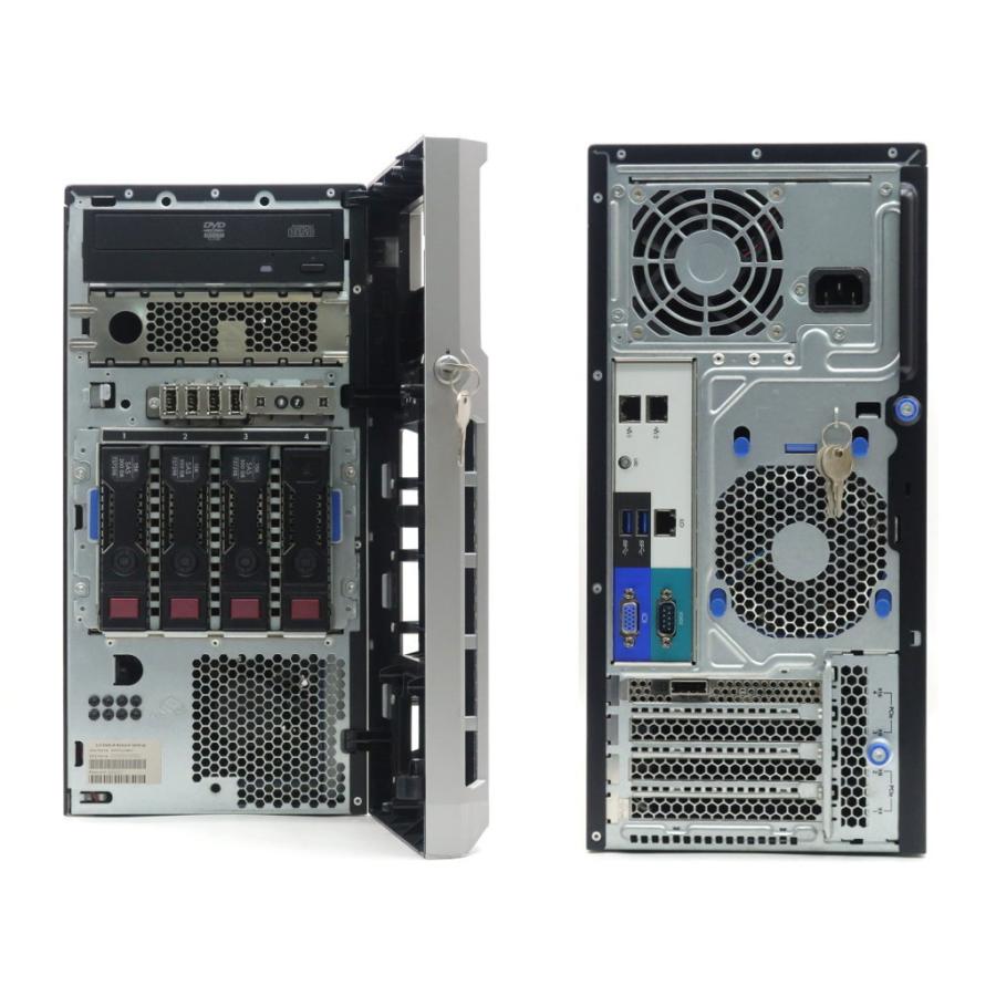 サーバー HP ProLiant ML310e Gen8 v2 E3-1220L v3 hp ProLiant ML310e Gen8 v2 Xeon E3-1220 v3 3.1GHz 16GB 500GBx3台