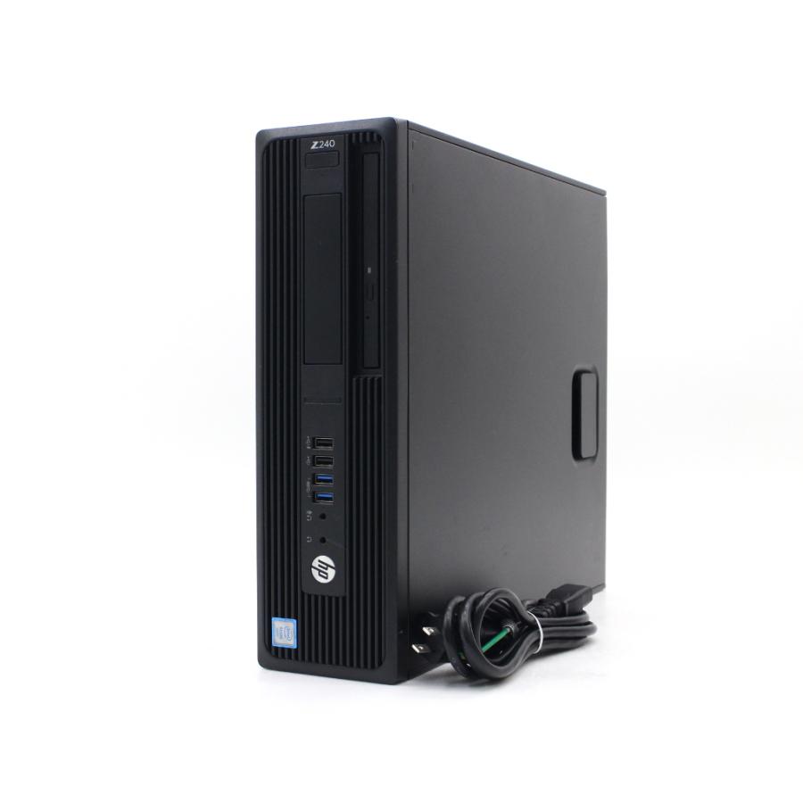 ②HP Z240 [XeonE3-1270 v5 8GB 500GB] デスクトップパソコン hp Z240 SFF Xeon E3-1270 v5 3.6GHz 32GB 256GB