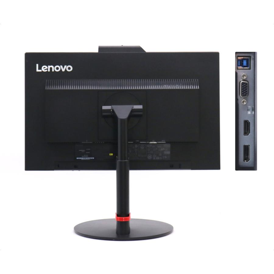 モニター 【JUNK】Lenovo ThinkVision T22v-10 21.5インチ非光沢IPSパネル フルHD 1920x1080ドット HDMI/DisplayPort/アナログRGB入力 ジャンク品｜tce-direct｜02