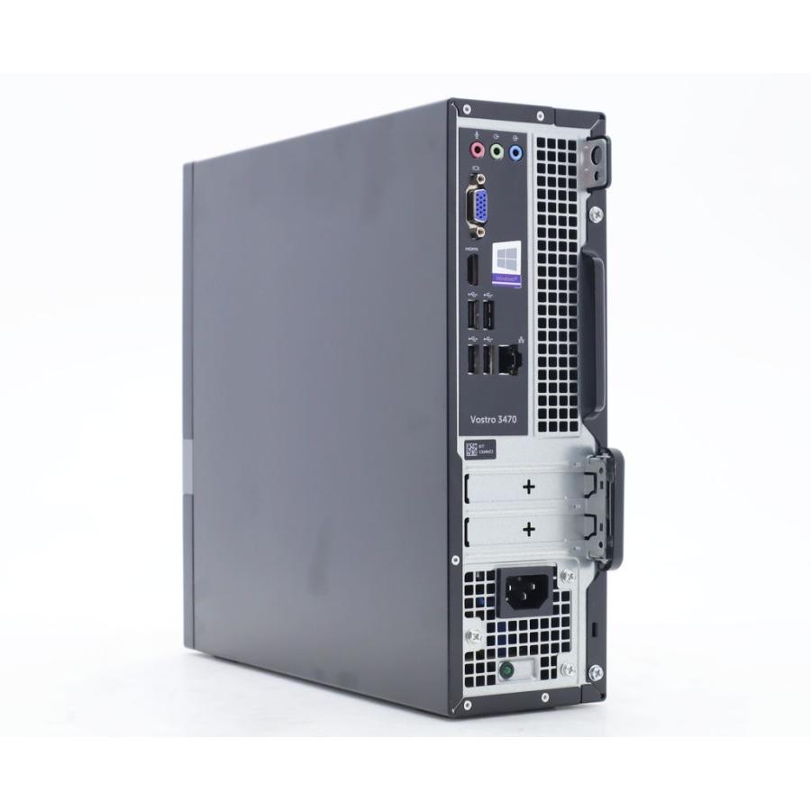 値下★DELL Vostro 3470 i3-8100 8GB SSD256GB DELL Vostro 3470 SFF Core i3-9100 3.6GHz 8GB 256GB(新品SSD) HDMI