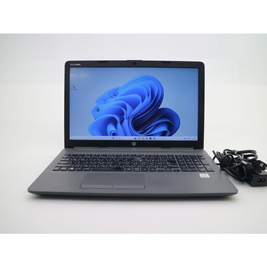 hp 250 G7 Core i5-8265U 1.6GHz 8GB 256GB(SSD) DVD+-RW 15.6インチ