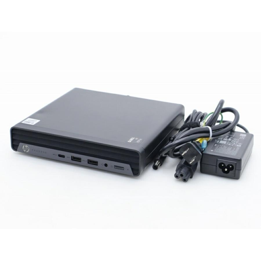 デスクトップ hp ProDesk 400 G6 DM Core i5-10500T 2.3GHz 8GB 256GB