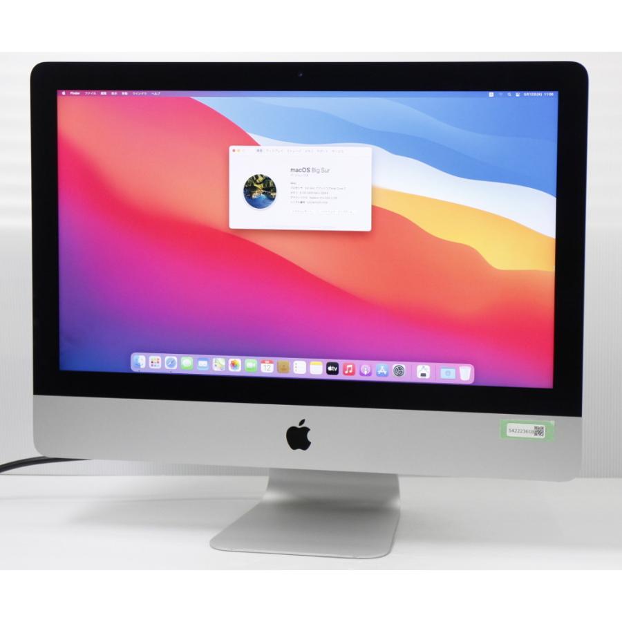 Apple iMac 21.5インチ Retina 4K 2017 Core i7-7700 3.6GHz 8GB 1TB Radeon Pro 555 4096x2304ドット macOS Big Sur 即納 Apple iMac 21.5インチ Retina 4K 2017 Core i7-7700 3.6GHz 8GB 1TB Radeon Pro 555 4096x2304ドット macOS Big Sur 即納