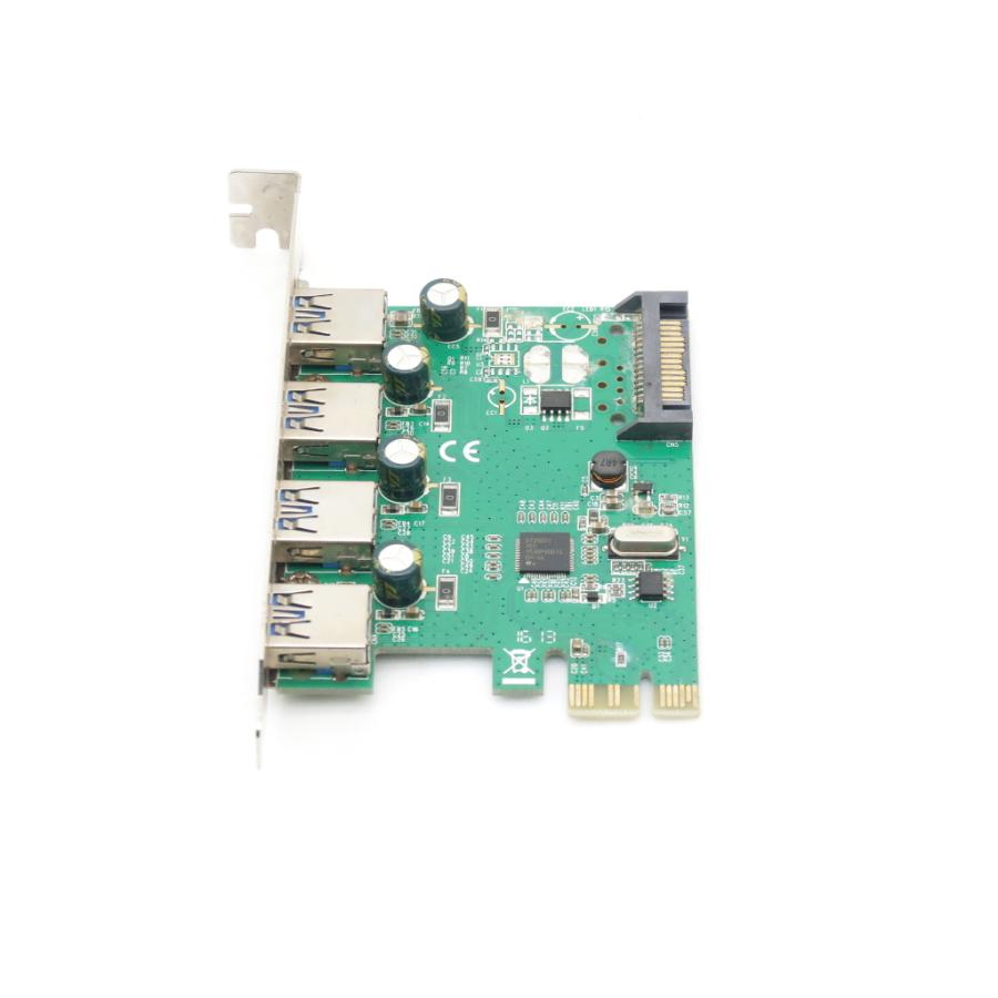 ◇AREA SD-PEU3R-4E 4ポートUSB3.0 インターフェイスカード PCIe x1 動作確認済｜tce-direct｜02