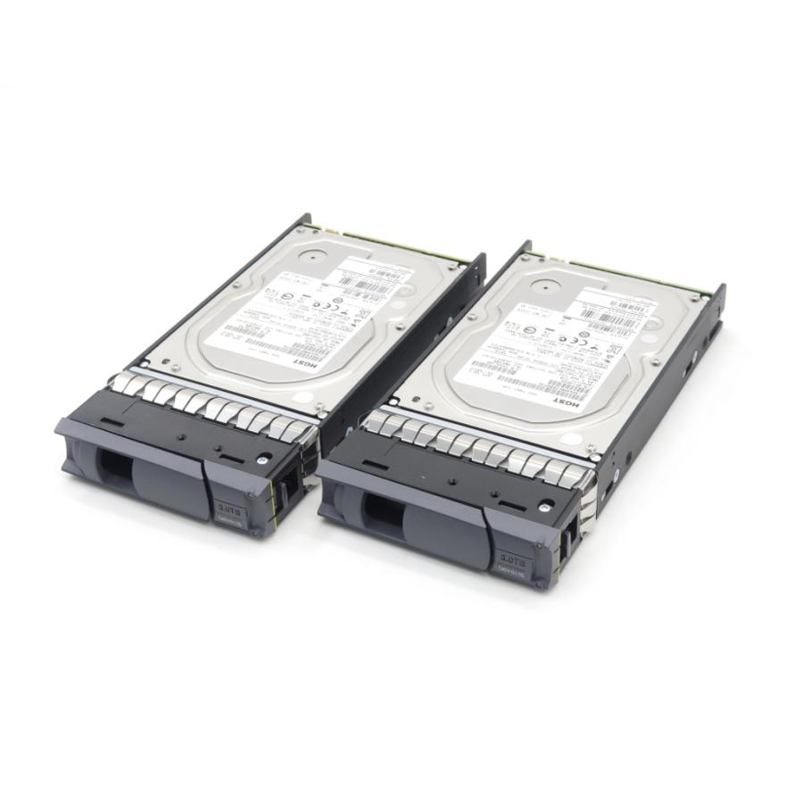 【2台セット】富士通(NetApp OEM) 3.5インチ SATA 3TB マウンタ付き 6Gbps 7200RPM 簡易動作確認済 ...