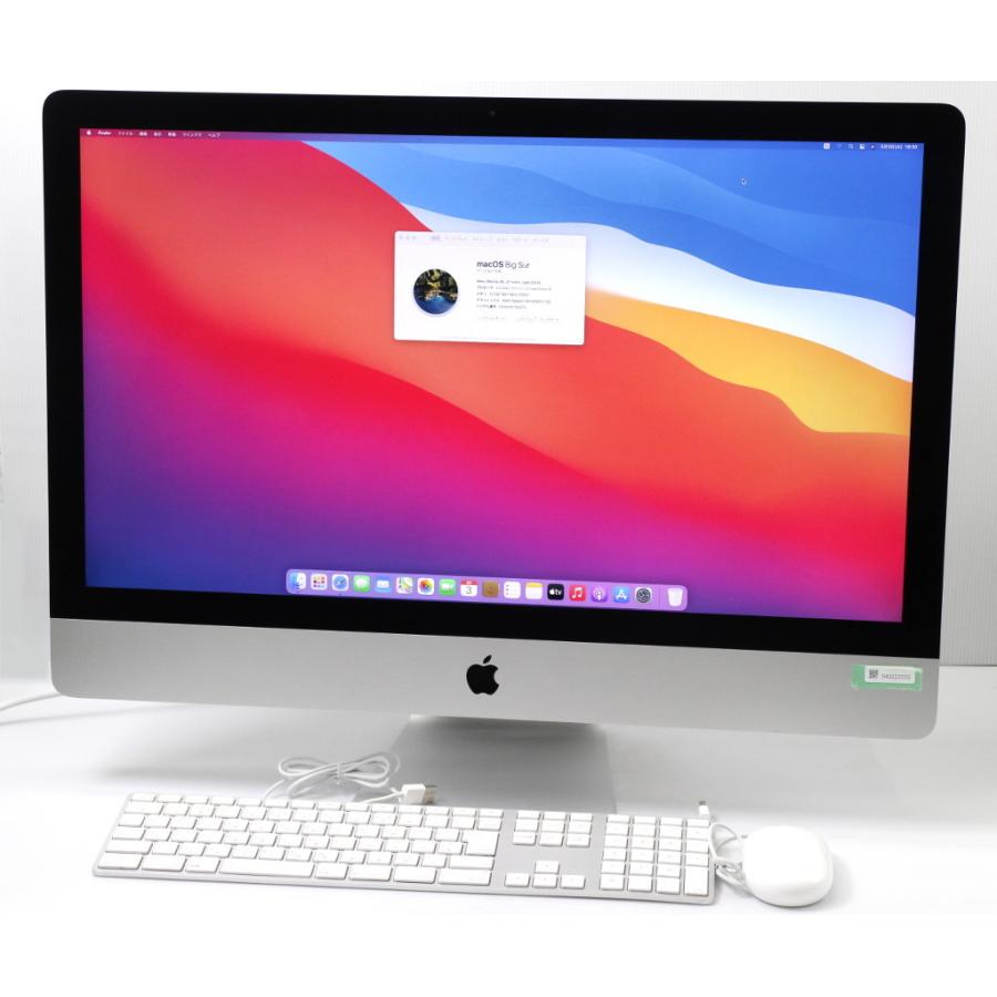 Apple iMac 27インチ Retina 5K Late 2015 Core i5-6500 3.2GHz 32GB 1TB Radeon M380 Retina 5K 5120x2880ドット macOS Big Sur