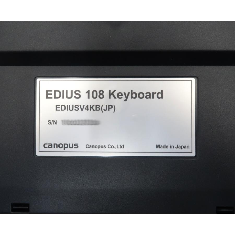 PC周辺機器 EDIUS 108 Keyboard 動作確認済み日本語配列 USB キーボード