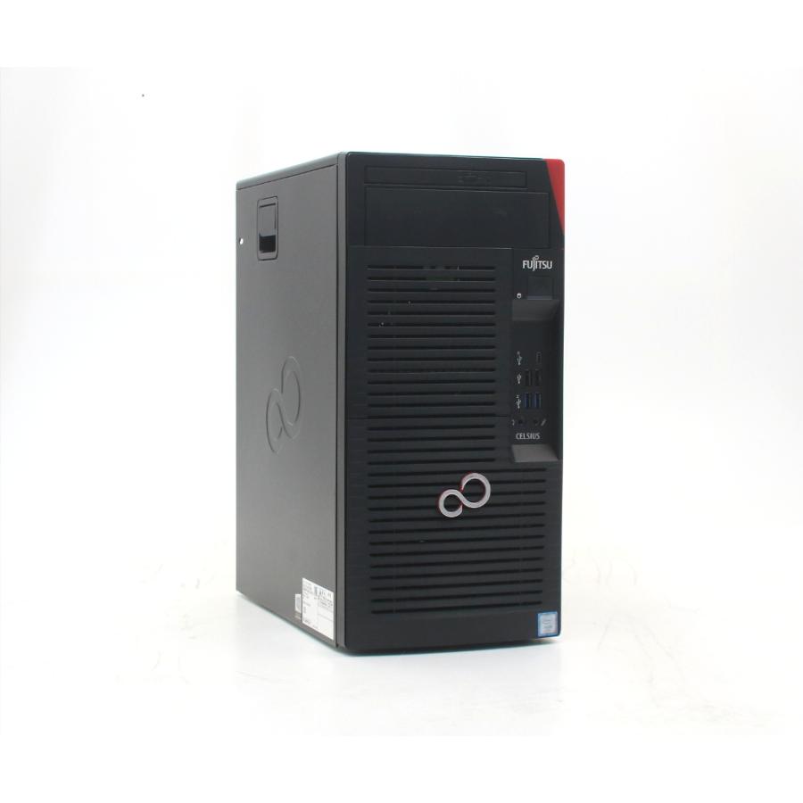 デスクトップ 富士通 CELSIUS W580 Xeon E-2224G 3.5GHz 16GB 512GB