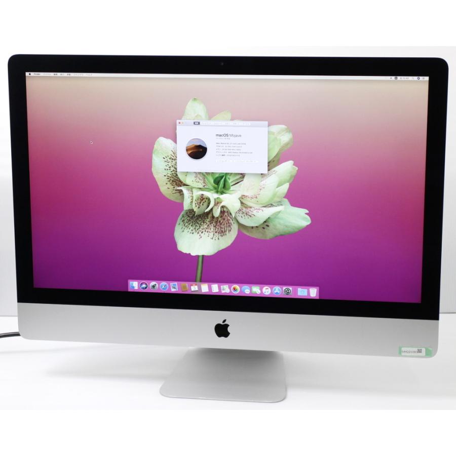 Apple iMac 27インチ Retina 5K Late 2014 Core i5-4690 3.5GHz Apple iMac 27インチ Retina 5K Late 2014 Core i5-4690 3.5GHz