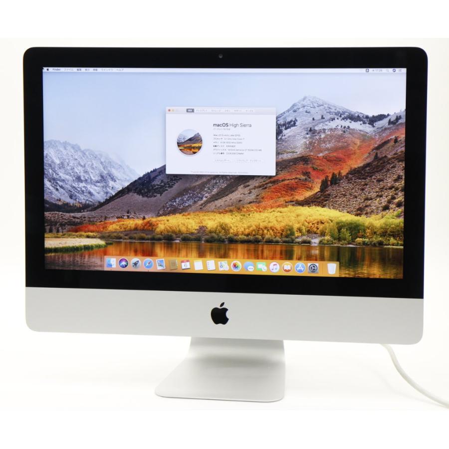 Apple iMac 21.5インチ Late 2012 Core i7-3770S 3.1GHz 8GB Apple iMac 21.5インチ Late 2012 Core i7-3770S 3.1GHz 8GB