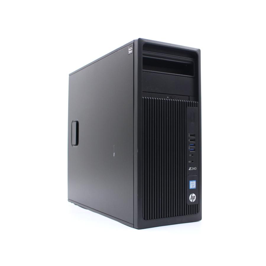 hp Z240 Tower Workstation Xeon E5-1270 v5 3.6GHz 16GB 256GB(SSD) 500GB(HDD)計2台構成 Quadro P2000 DVD -RW Windows10 Pro 64bit