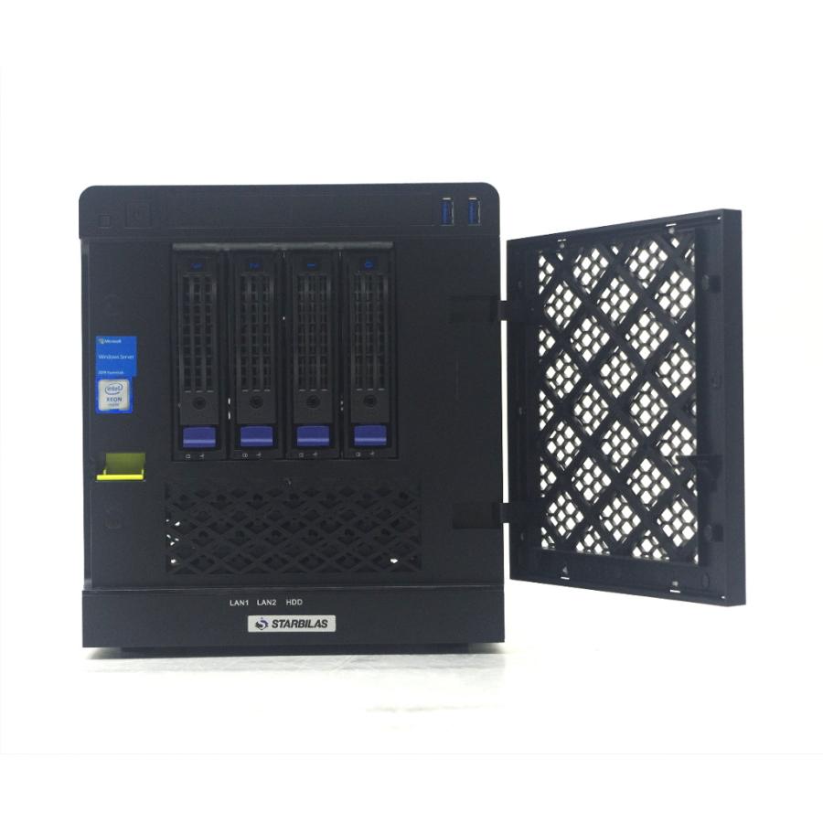 JUNK】STARBILAS RM31ZM093X2M075X2ZZ Xeon E-2124G 3.4GHz 16GB 4TBx2