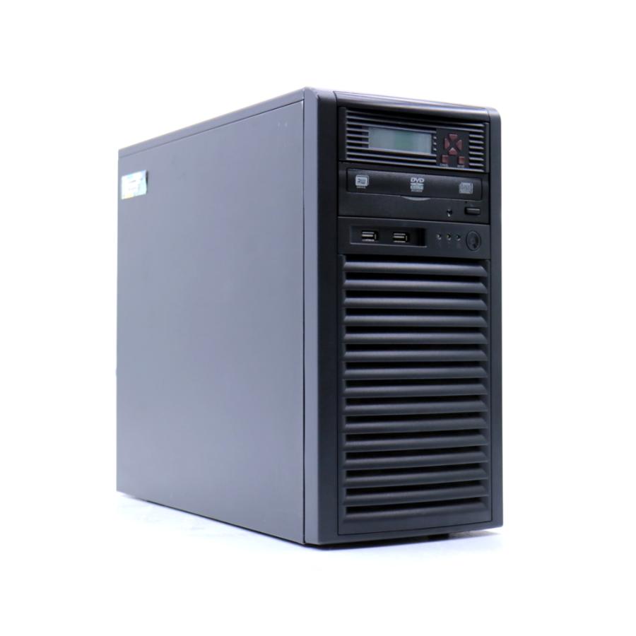 SuperMicro X9SCLFマザーボード搭載サーバー Xeon E31225 v2 3.2GHz 16GB 3TBx2台(SATA3.5インチ/RAID1) DVD+RW