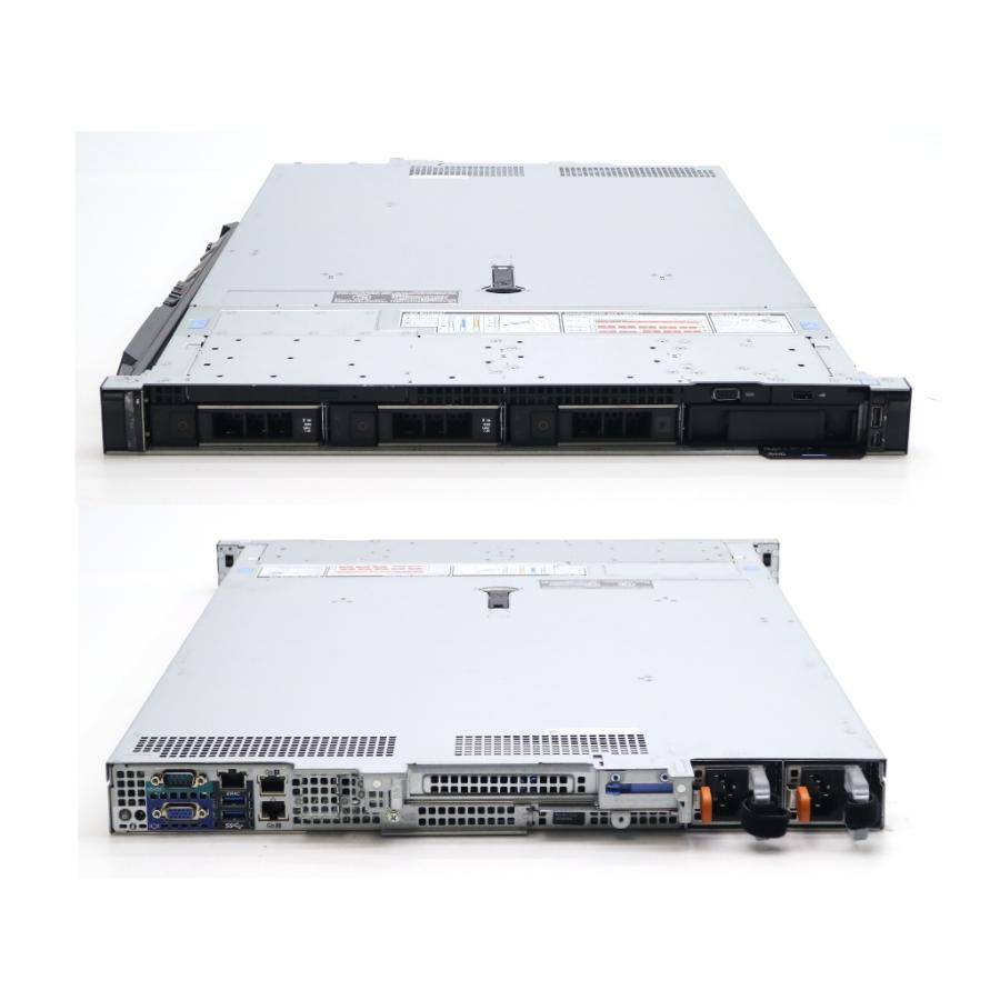 DELL PowerEdge R440 Xeon Gold 5117 2GHz 64GB 2TBx2台(SAS3.5インチ