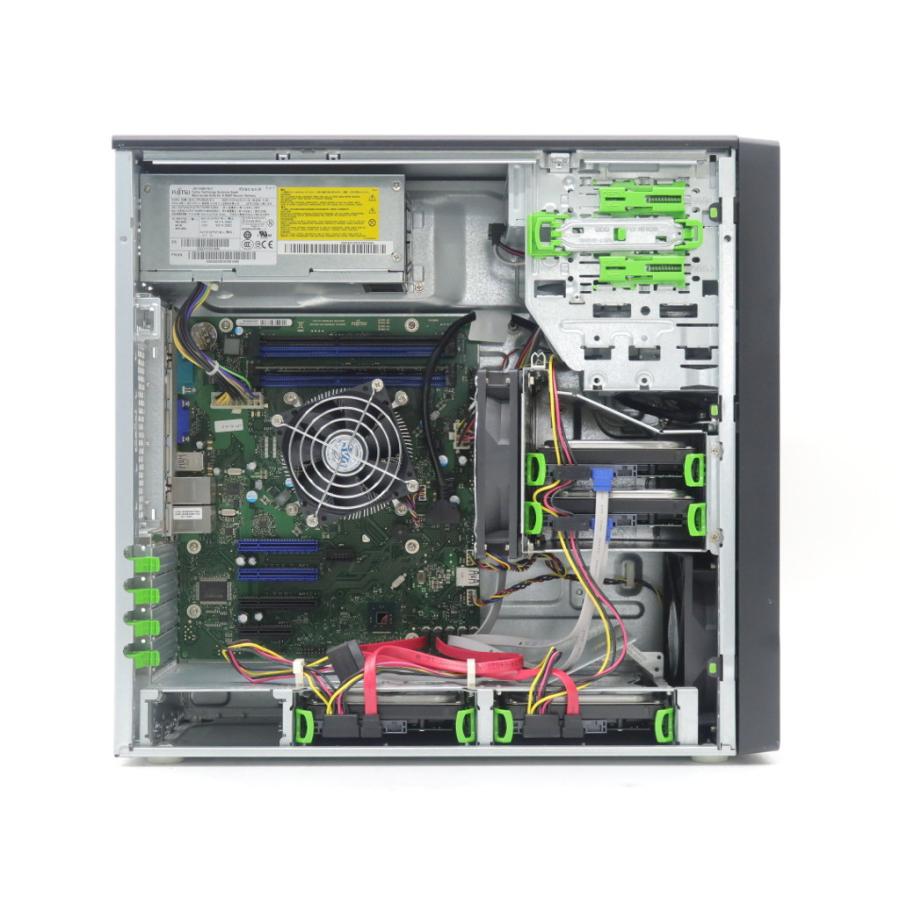 世界の 富士通 PRIMERGY TX1310 Xeon M1 v3 RAID10構成) 500GBx4台(SATA3.5インチ E3-1226  4GB 3.3GHz DVD-ROM サーバー