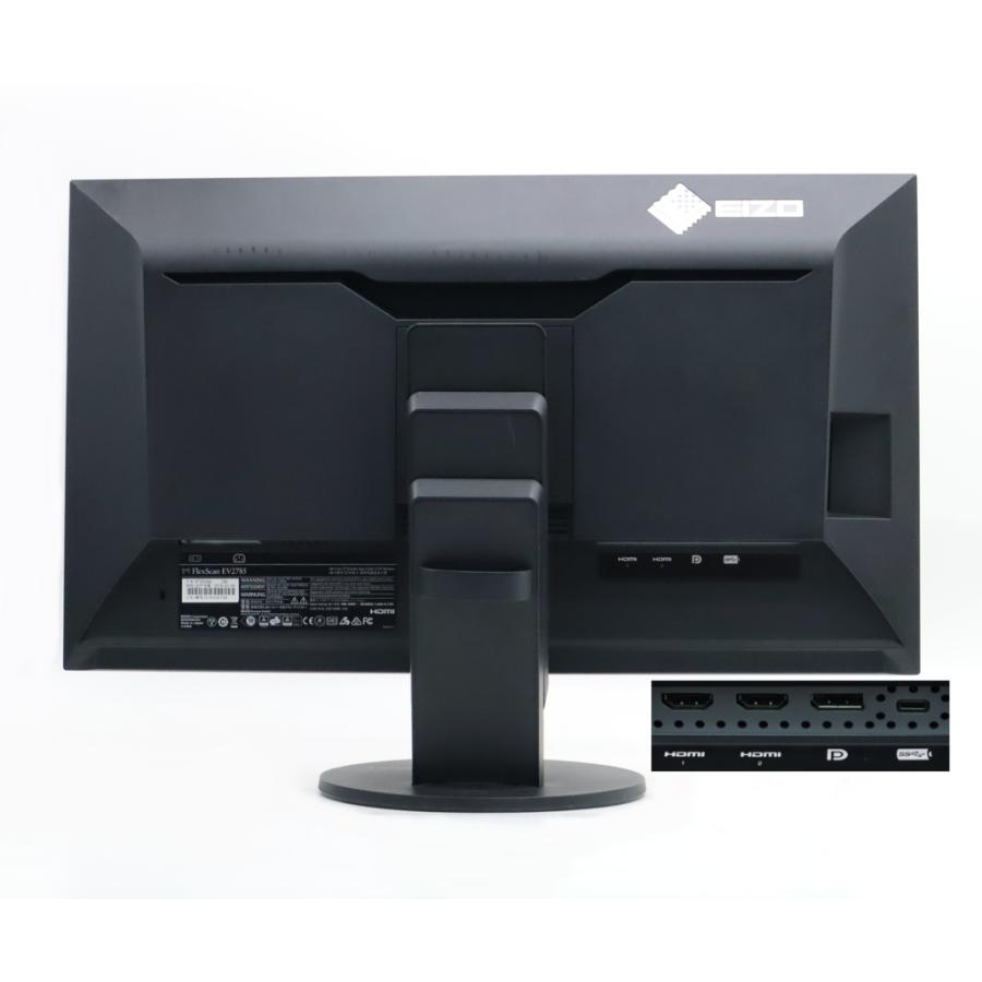 モニター EIZO FlexScan EV2785 27インチ非光沢IPSパネル 4K