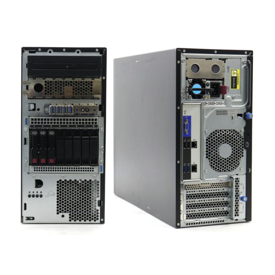 hp ProLiant ML30 Gen9 Xeon E3-1240 v6 3.7GHz 16GB 1.2TBx3台(SAS2.5 