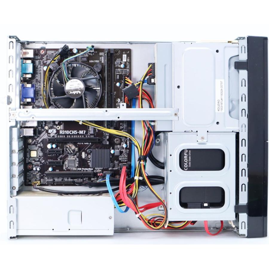 ●スリムデスクトップ●FRONTIER Win10 i7-2700K 8GB デスクトップ FRONTIER スリムPC Core i7-8700 3.2GHz 8GB 640GB(SSD)+