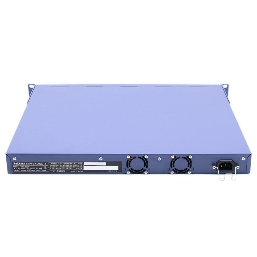 YAMAHA RTX3500 ルーター ヤマハ ギガアクセスVPNルーター RTX3500 1台 - アスクル