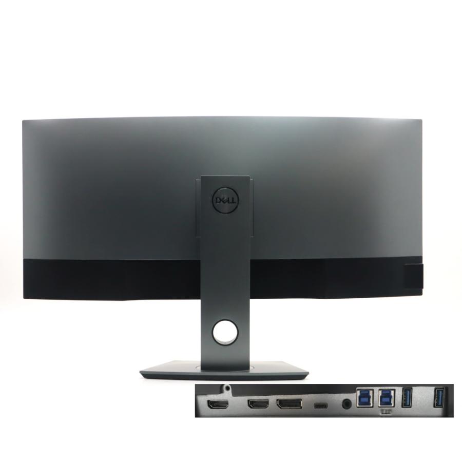 モニター DELL U3818DW 37.5インチ 曲面モニタ 非光沢IPSパネル WQHD+ 