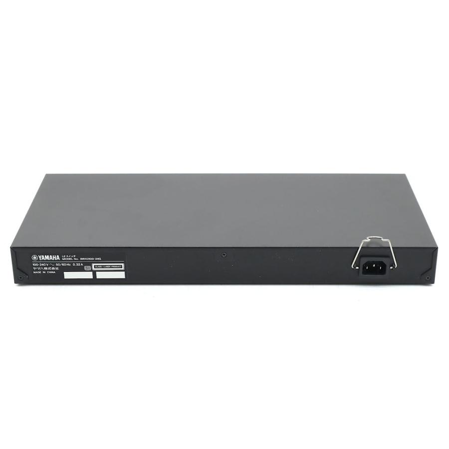 【美品】 YAMAHA 1000BASE-T SWX2100-10PoE YAMAHA SWX2100-24G 24ポート1000BASE-T(うち4ポートSFP共用) L2