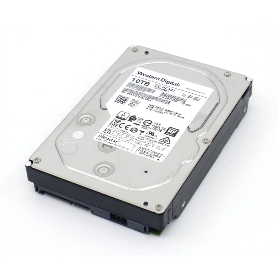 【ほぼ未使用, 即発送】WD Ultrastar DC HC330 10TB Western Digital Ultrastar DC HC330 WUS721010ALE6L4 / 0B42266