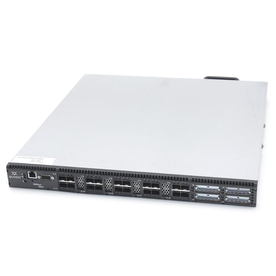 QLogic SANbox 5800 FC Switch 8Gbps FCSANスイッチ 16ポートライセンス Software V8.0
