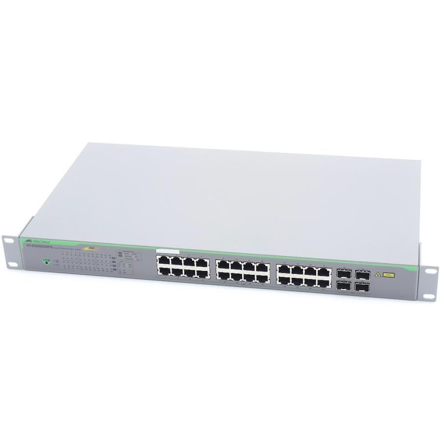 Allied Telesis CentreCOM AT-GS950/28PS 24ポート1000BASE-T 4ポート