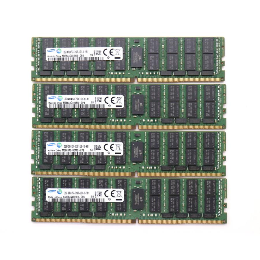 ◇Samsung 32GBx4枚セット128GB分 PC4-2133P-L DDR4 Load Reduced DIMM
