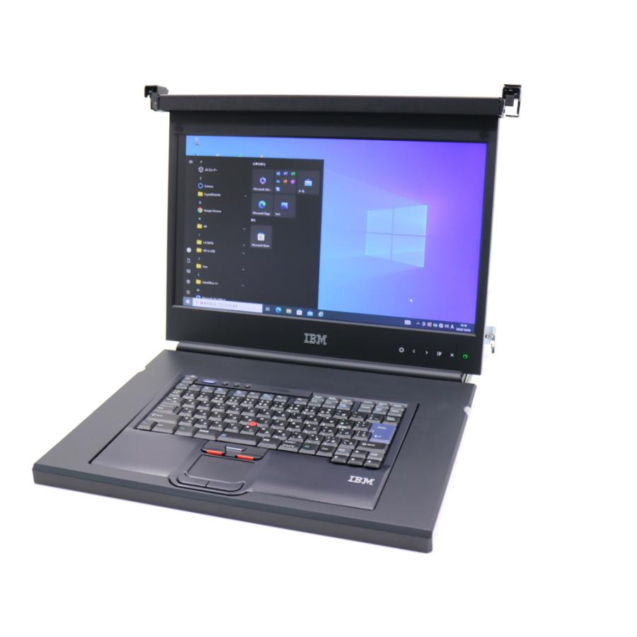 モニターIBM 7316-TF4 18.5インチ1Uラックマウント フラット モニターIBM 7316-TF4 18.5インチ1Uラックマウント フラット