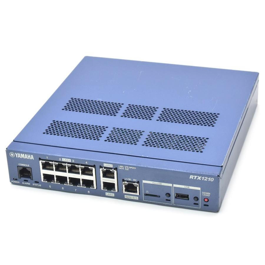 YAMAHA RTX1210 3系統10ポート1000BASE-T搭載VPNルーター IPsec