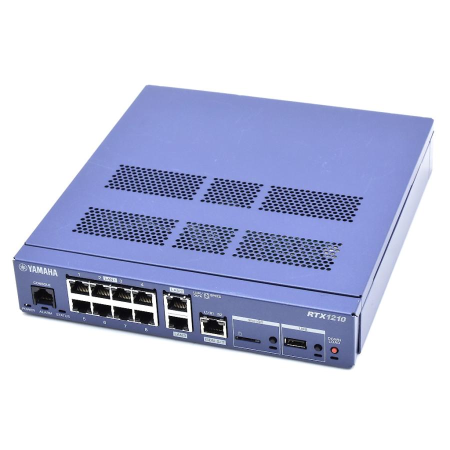 YAMAHA RTX1210 3系統10ポート1000BASE-T搭載VPNルーター IPsec