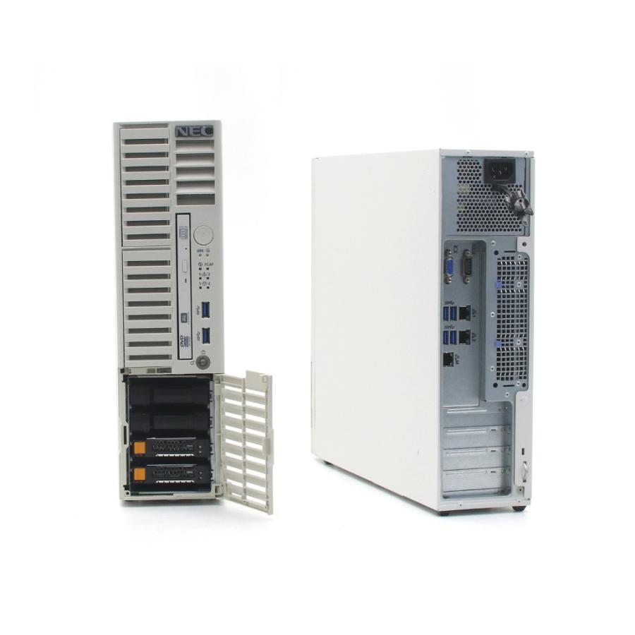 NEC Express5800/T110i-S Xeon E3-1220 v6 3GHz 8GB 500GBx2台(SATA2.5
