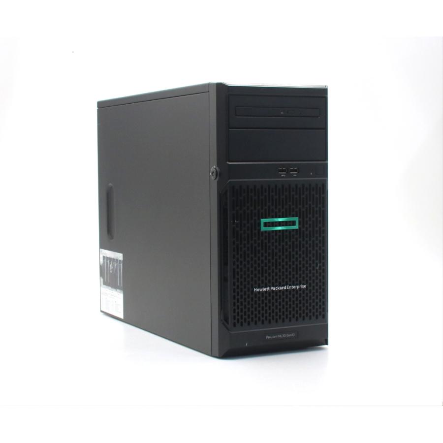 hp ProLiant ML30 Gen10 Xeon E-2124 3.3GHz 8GB 300GBx2台(SAS2.5