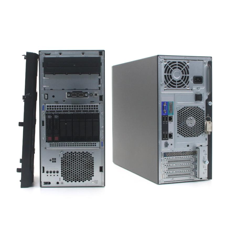 hp ProLiant ML30 Gen10 Xeon E-2124 3.3GHz 8GB 300GBx2台(SAS2.5