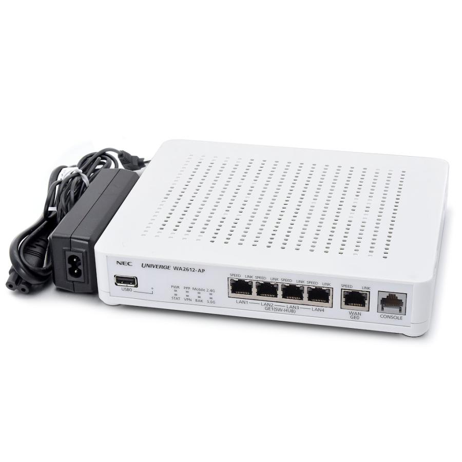 NEC UNIVERGE WA2612-AP 2系統5ポート1000BASE-T有線LANポート NEC UNIVERGE WA2612-AP 2系統5ポート1000BASE-T有線LANポート