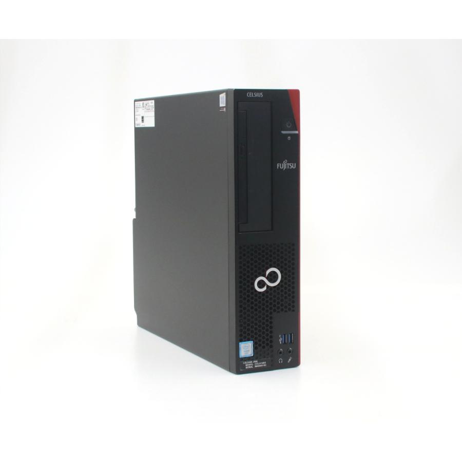 デスクトップ 富士通 CELSIUS J580 Xeon E-2174G 3.8GHz 8GB 512GB