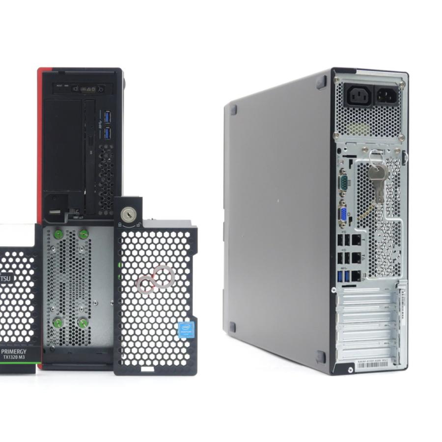 富士通 PRIMERGY TX1320 M3 Pentium G4560 3.5GHz 16GB 2TBx2台 富士通 PRIMERGY TX1320 M3 Pentium G4560 3.5GHz 16GB 2TBx2台
